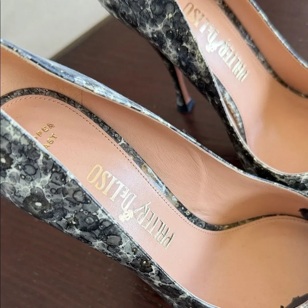 Chic Patterned Women's Heels